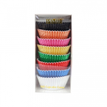 Cupcake Baking Cases - Metallic Colours / 100